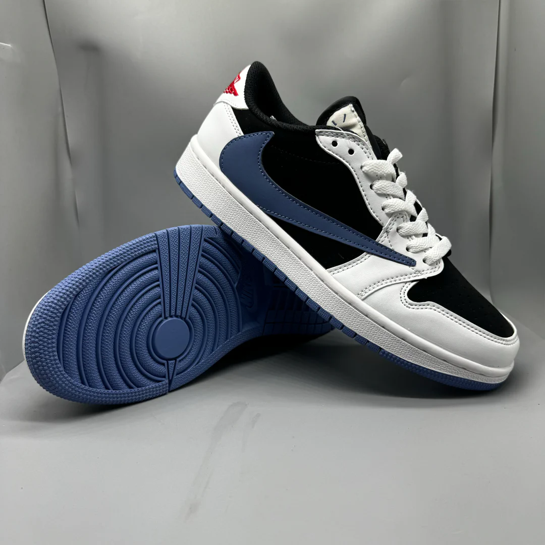 Travis Scott x AJ 1 Low Light Navy Shoes Sneakers - nk0004091 - Image 8
