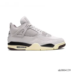 A Ma Maniere x AJ 4 Fossil Stone Shoes Sneakers - nk0004123