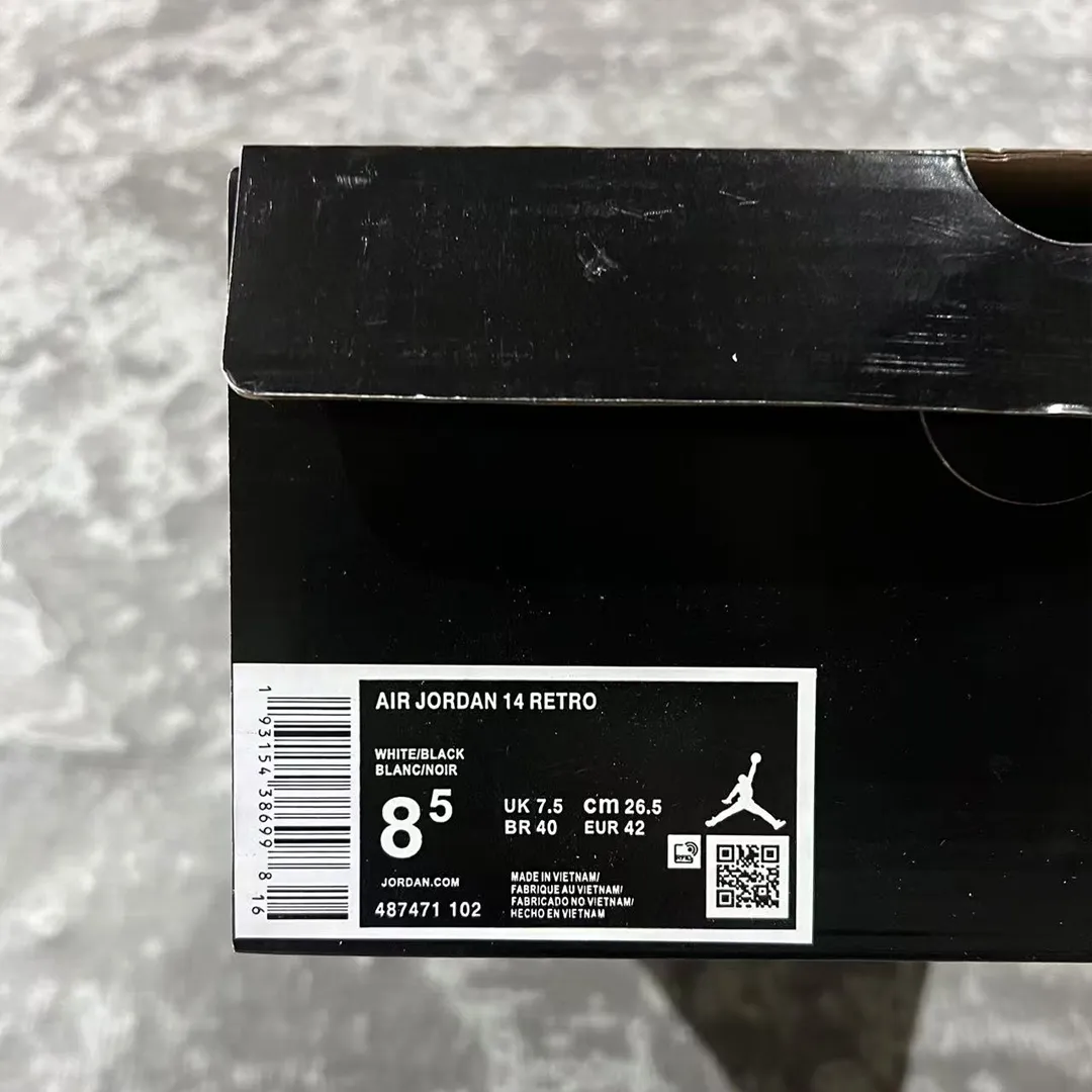 AJ 14 OG Black Toe 2024 Shoes Sneakers - nk0003799 - Image 15