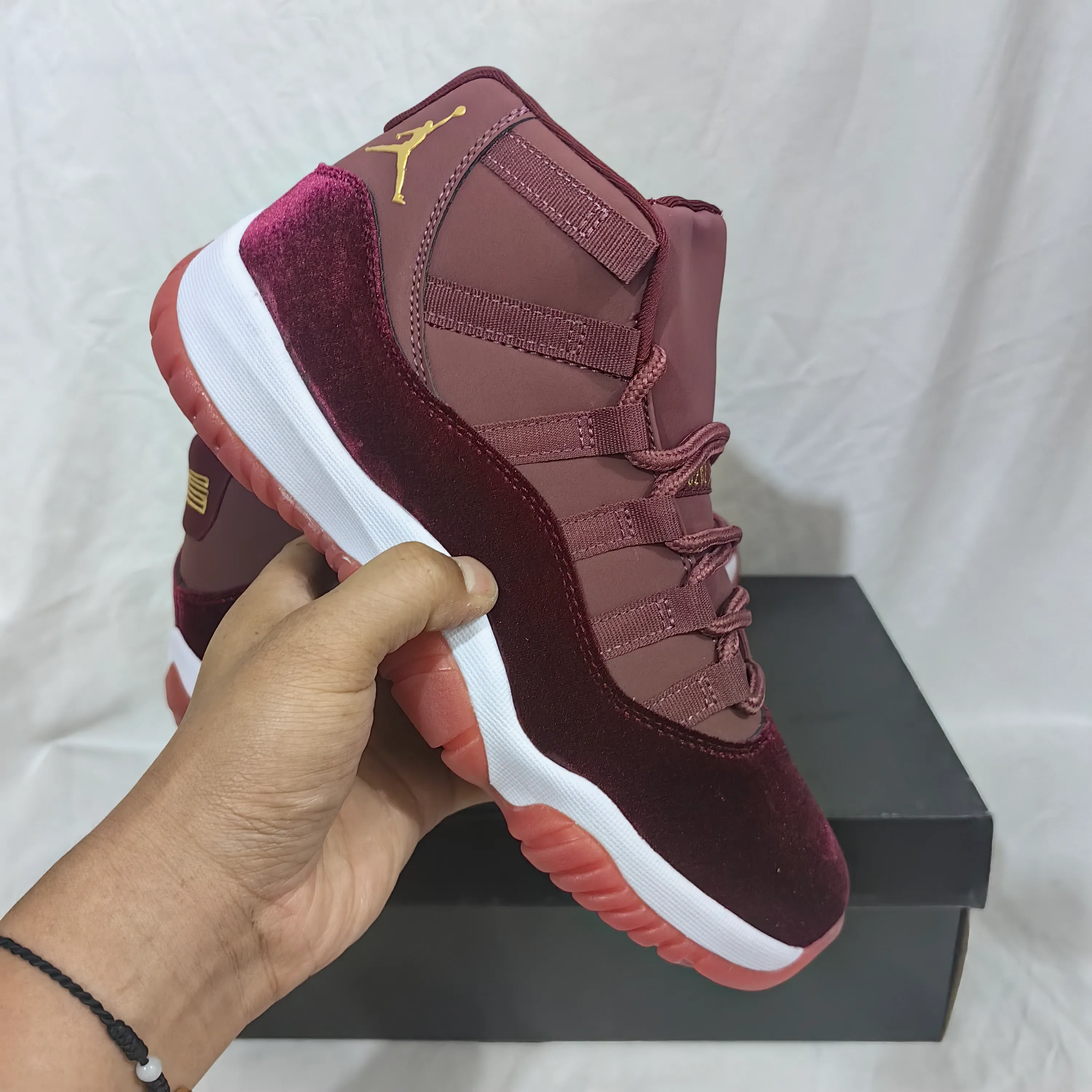 AJ 11 Heiress Velvet Shoes Sneakers - nk0003848 - Image 9