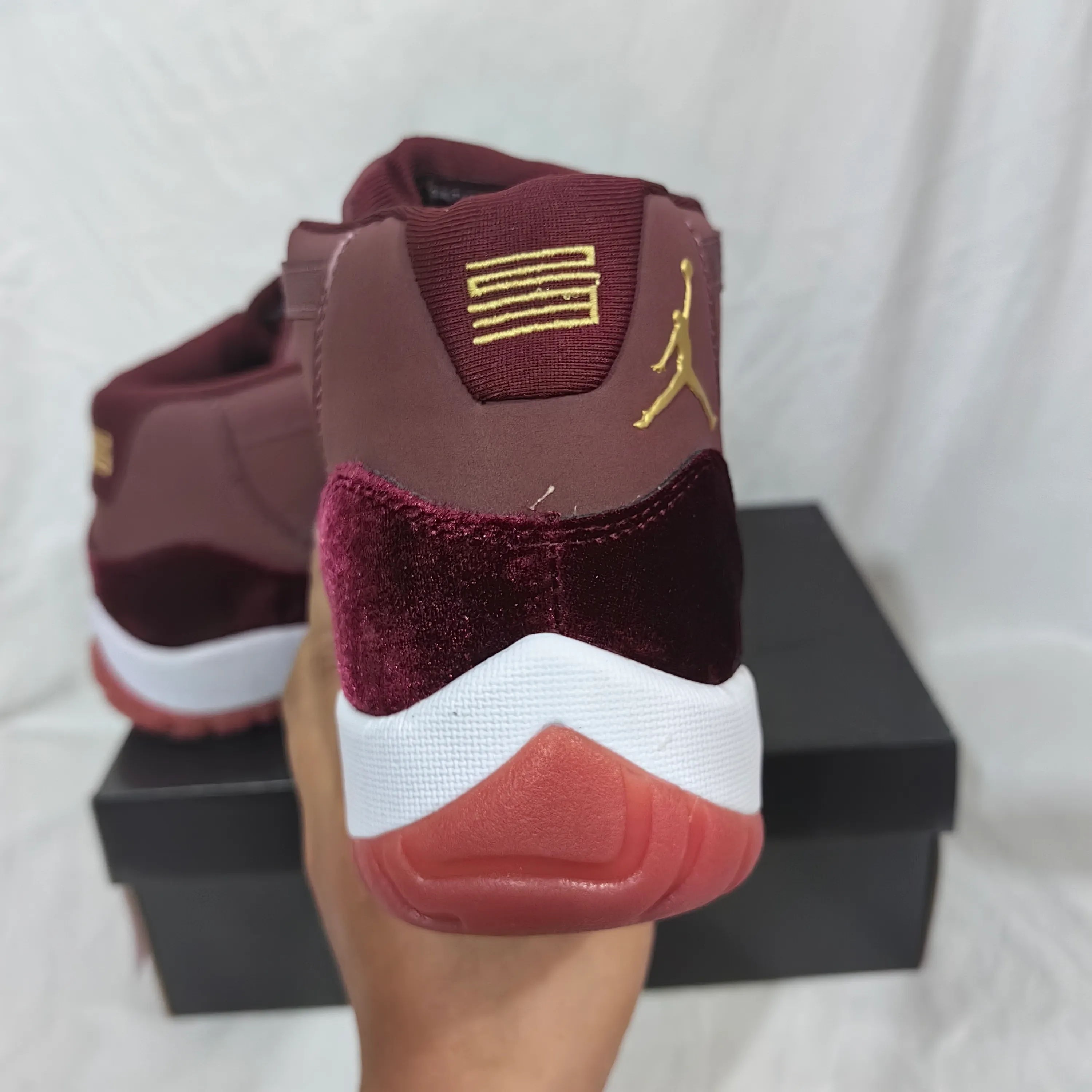 AJ 11 Heiress Velvet Shoes Sneakers - nk0003848 - Image 12