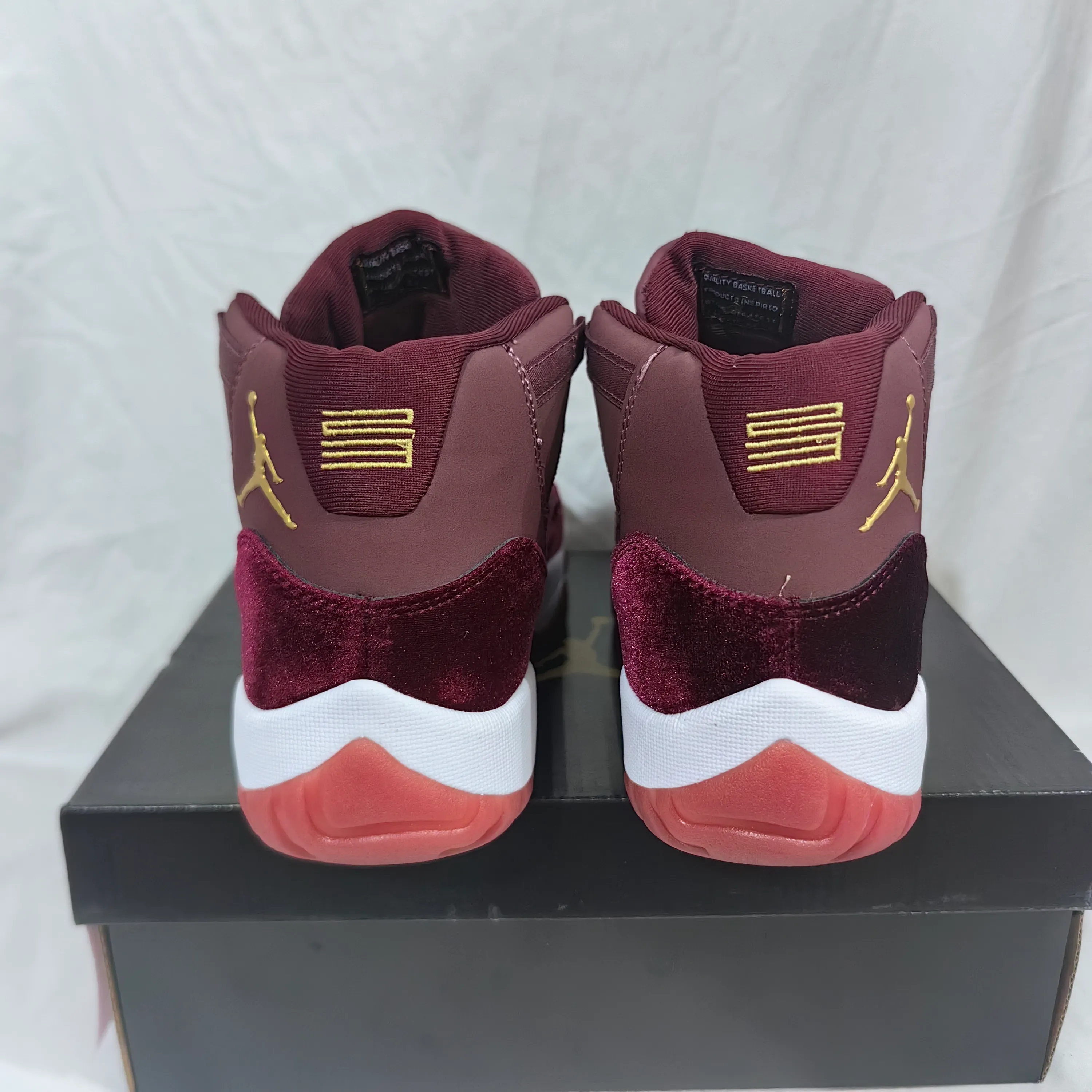 AJ 11 Heiress Velvet Shoes Sneakers - nk0003848 - Image 17
