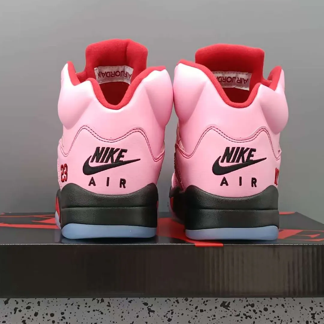 Awake NY x AJ 5 Arctic Pink Shoes Sneakers - nk0004393 - Image 6