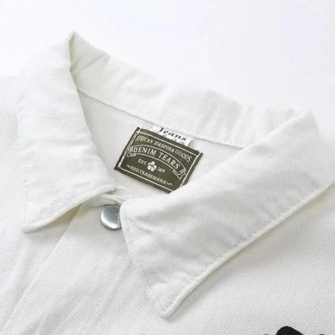 DT Kapok White Denim Jackets - 121 - dt0000121 - Image 5