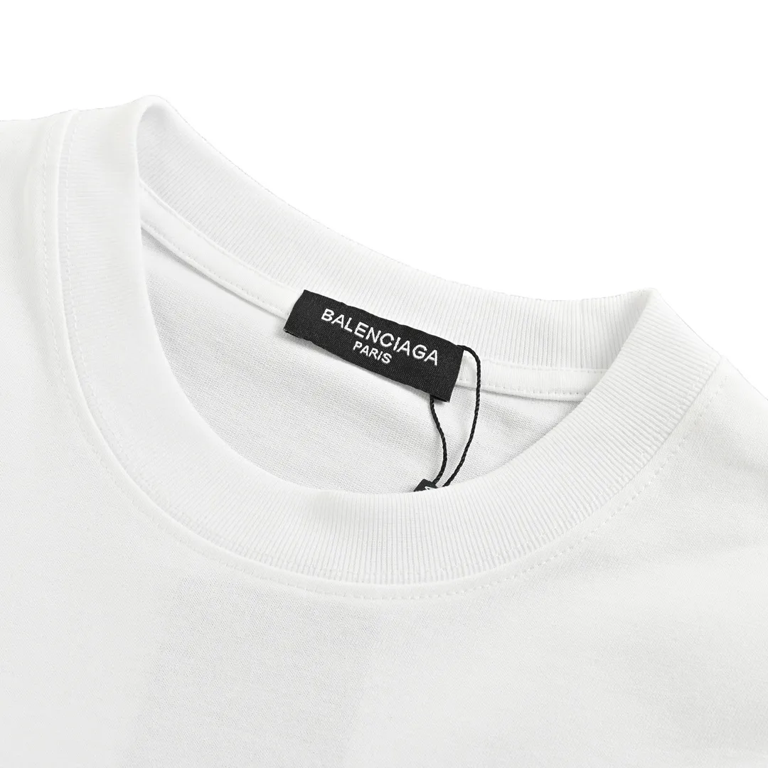 BLCG Butterfly Graffiti Logo T-shirt in White - 584 - blcg0000584 - Image 4