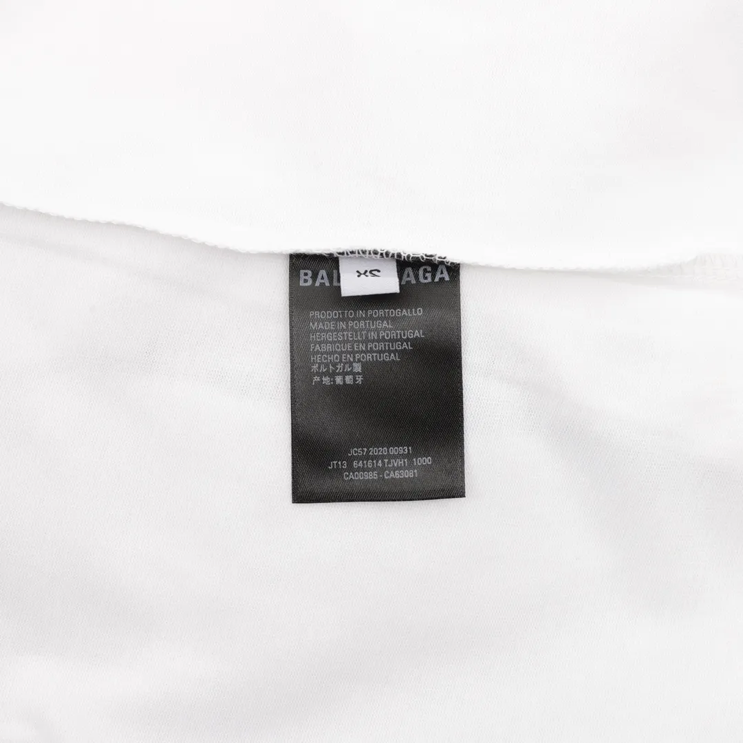 BLCG Garde-Robe Care Label T-shirt in White - 589 - blcg0000589 - Image 3