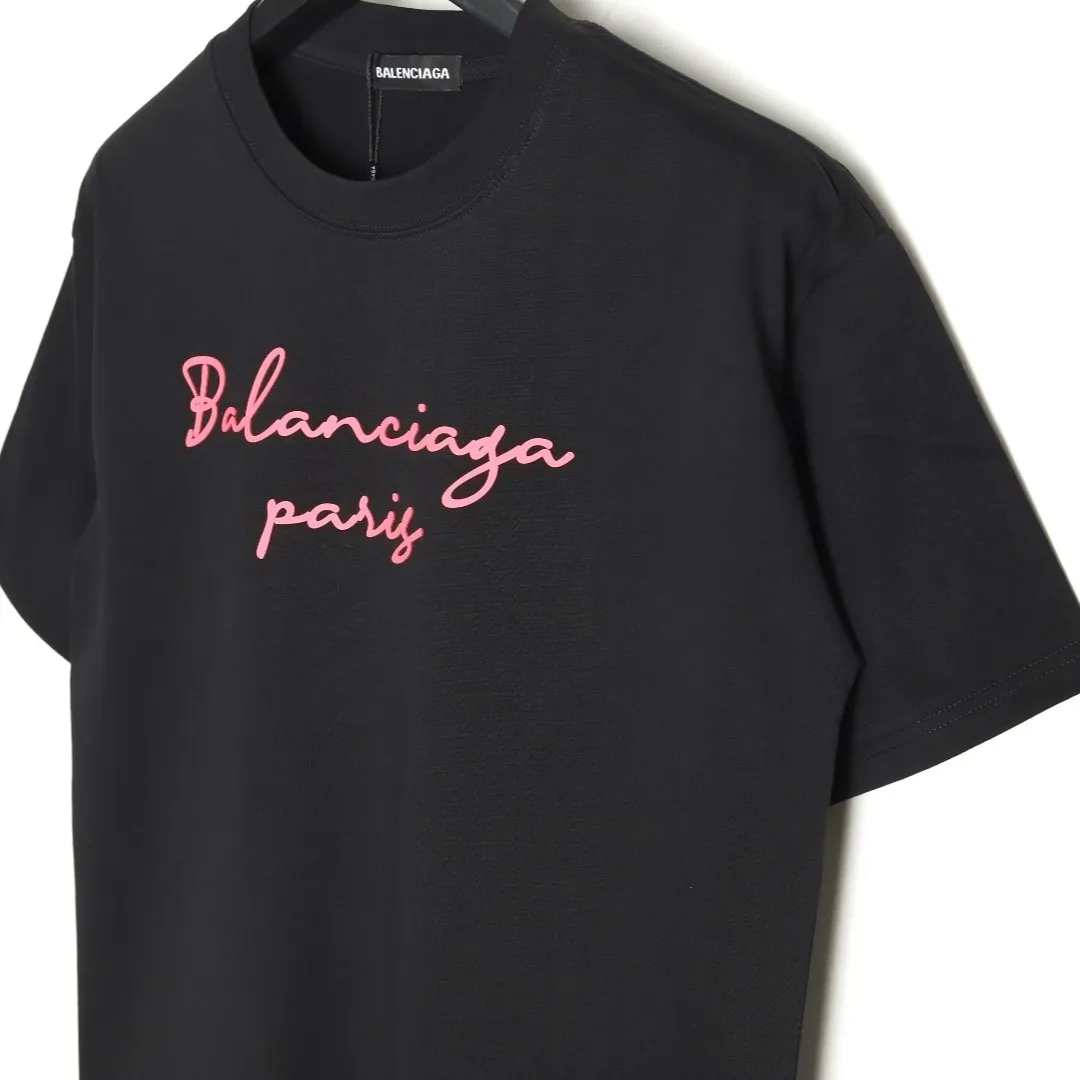 BLCG Paris Script Logo T-shirt in Black - 593 - blcg0000593 - Image 3