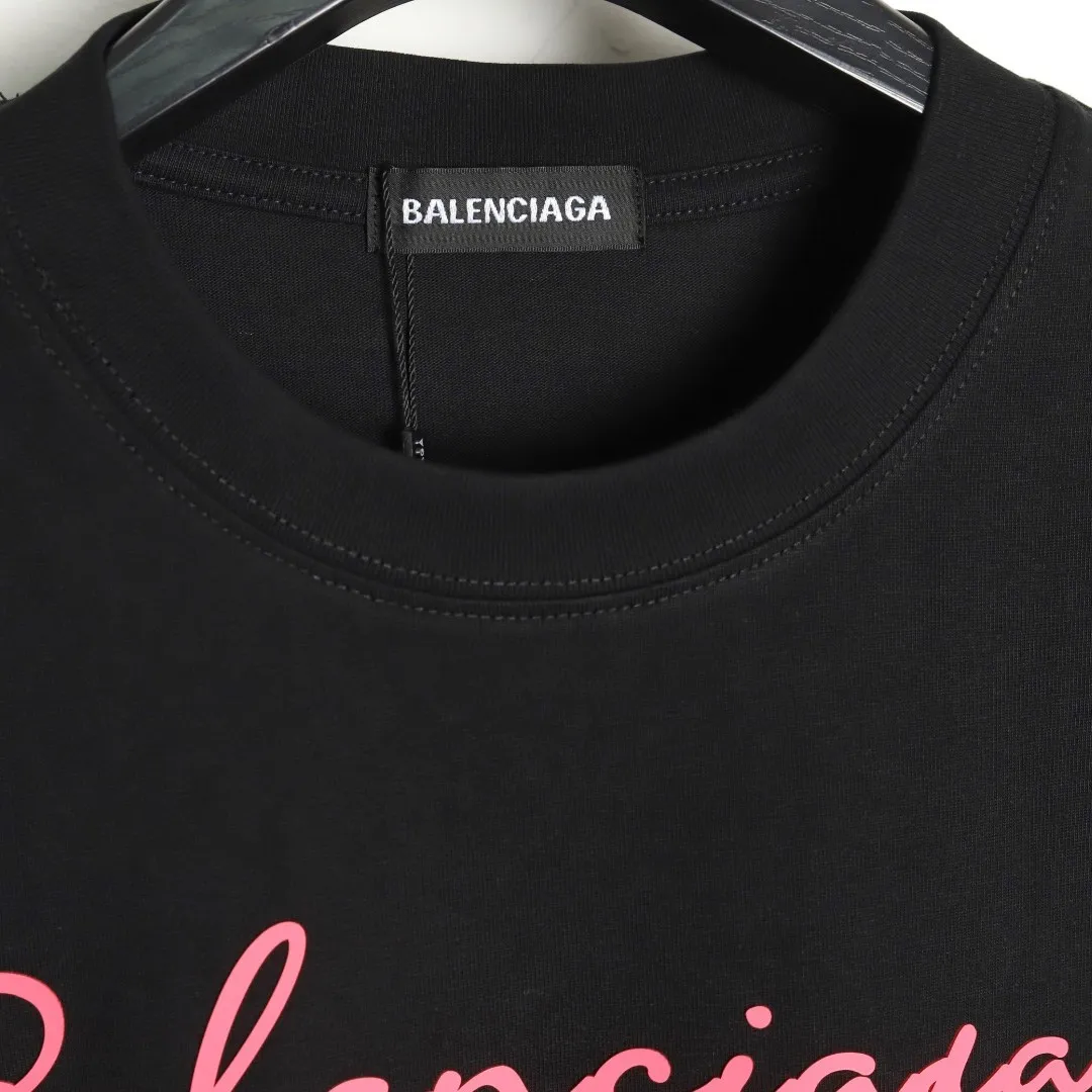 BLCG Paris Script Logo T-shirt in Black - 593 - blcg0000593 - Image 4