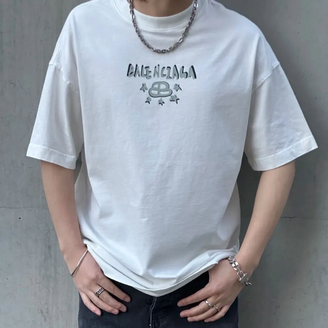 BLCG Butterfly Graffiti Logo T-shirt in White - 584 - blcg0000584 - Image 10
