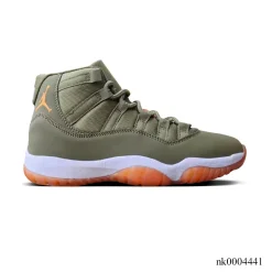 AJ 11 Matte Olive Green Shoes Sneakers - nk0004441