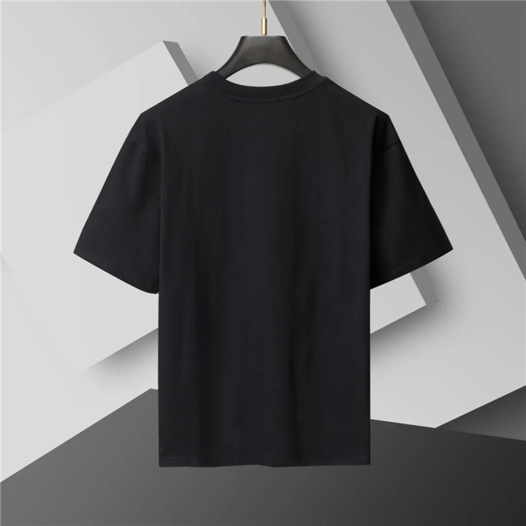 BUR Check Label T-Shirt in Black - 383 - bbr0000383 - Image 3