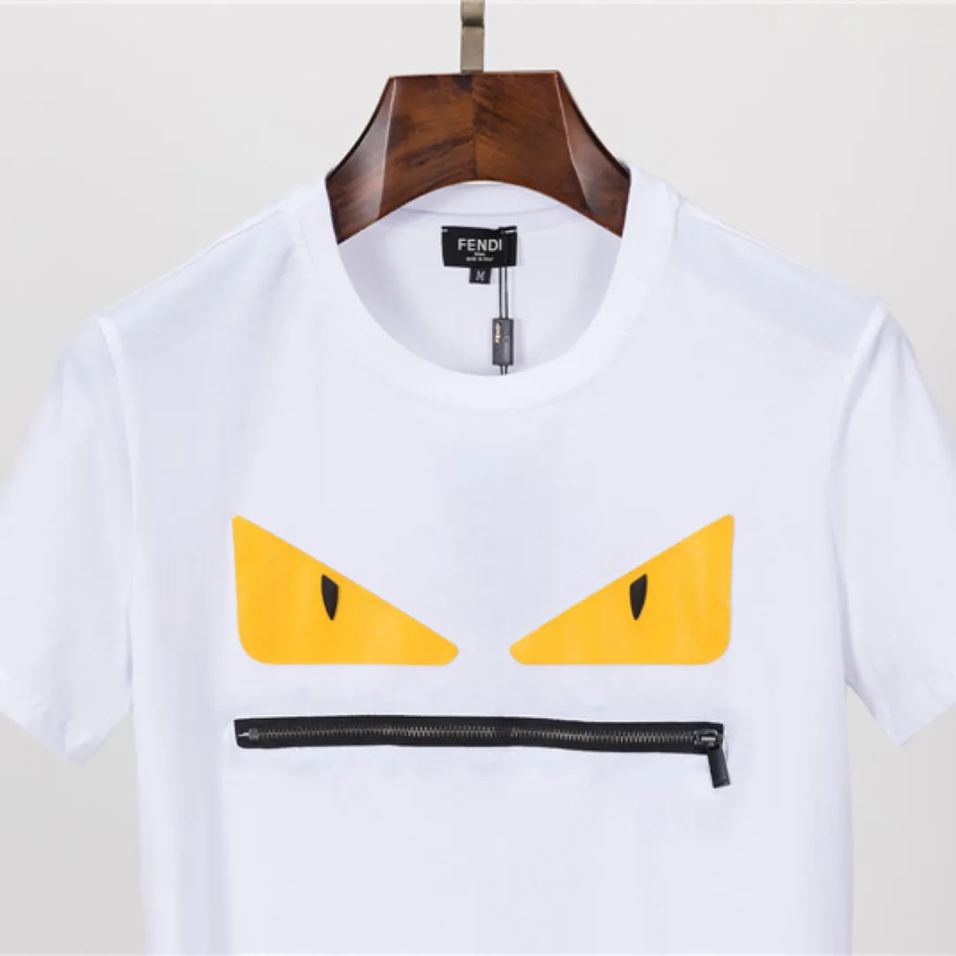 FD Monster T-Shirt With Zipper in White - 83 - fd0000083 - Image 2