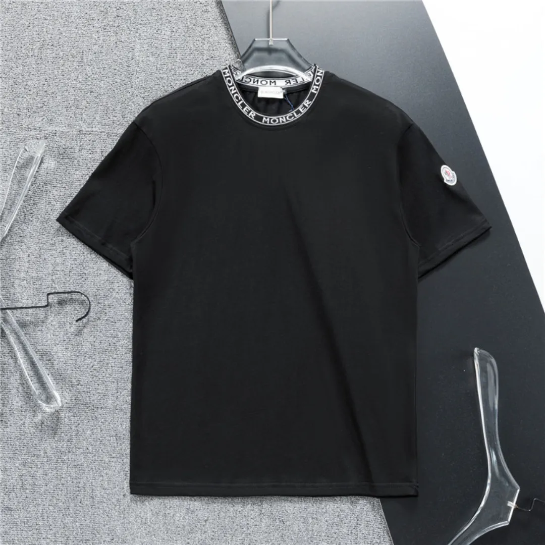 MC Logo-Trimmed Cotton T-shirt in Black - 99 - mc0000099 - Image 2