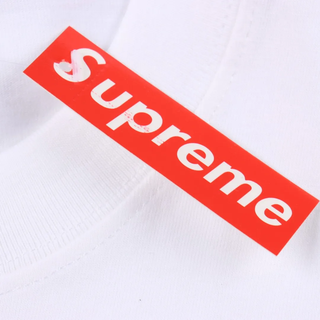 SUP Cross Box Logo T-Shirt in White - 513 - spm0000513 - Image 8