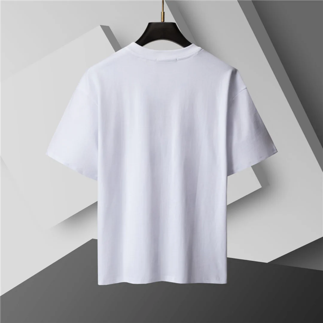 VS Medusa Head Cotton T-shirt in White - vs0000082 - Image 3