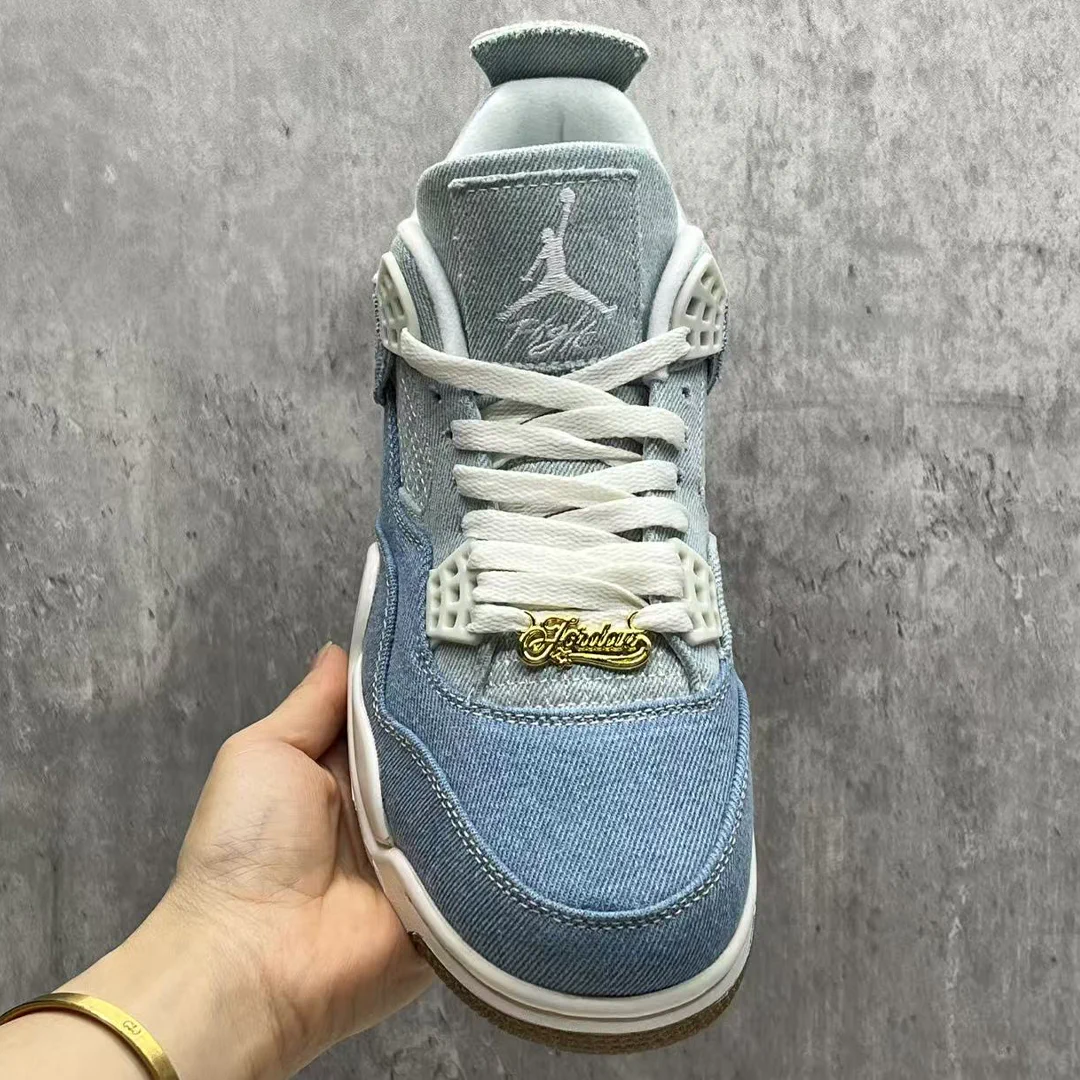 AJ 4 Denim Worn Blue Shoes Sneakers – nk0004418 - Image 15
