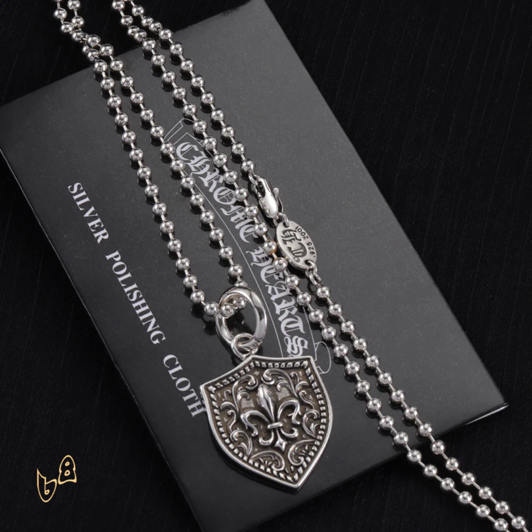 CH Shield Necklace - CH0008 - Image 6