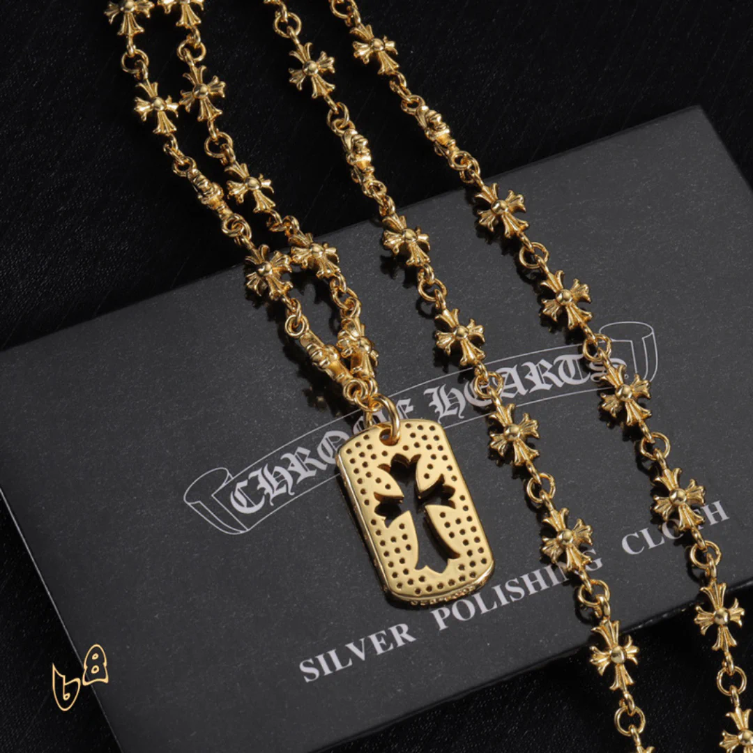 CH Dog Tag Necklace - CH0011 - Image 5