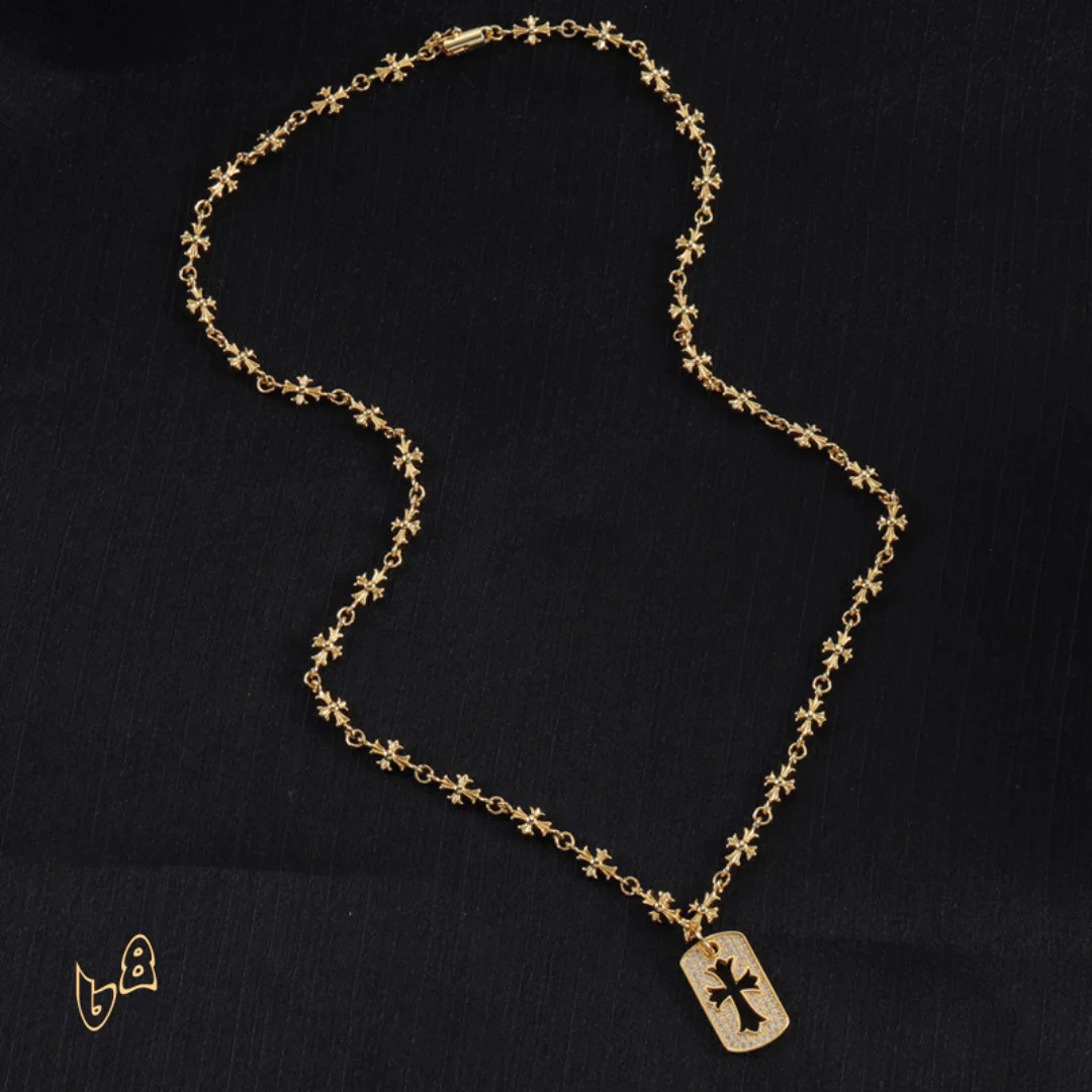 CH Dog Tag Necklace - CH0011 - Image 3