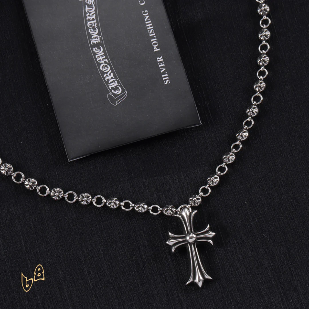 CH Cross Pendant Necklace - CH0018 - Image 6