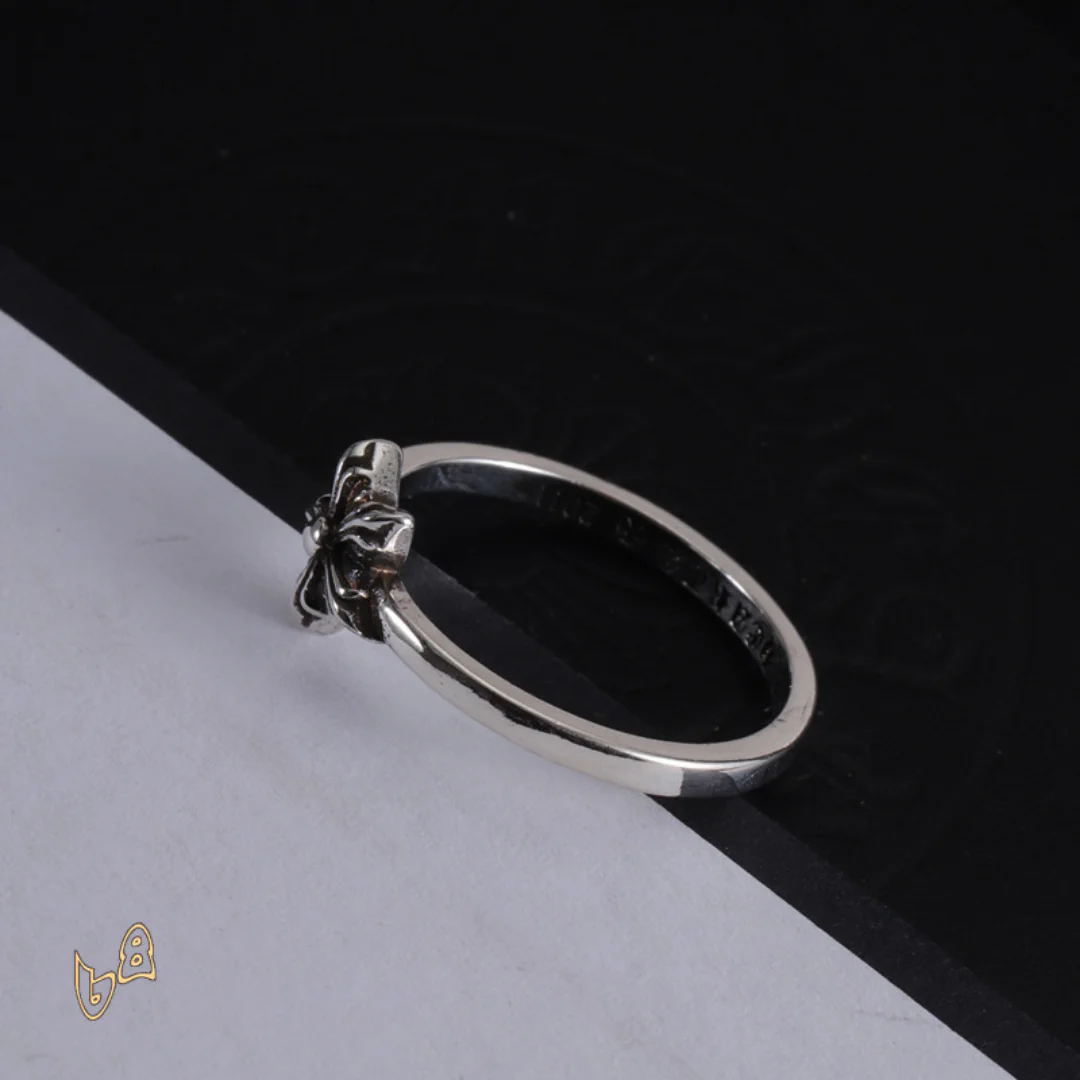 CH Silver Cross Start Ring - CH0083 - Image 3