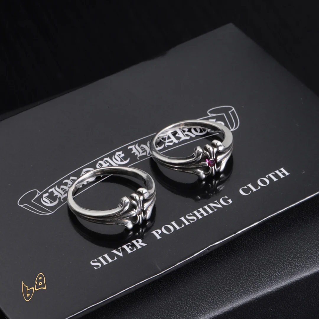 CH Ruby Floral Ring - CH0088 - Image 4