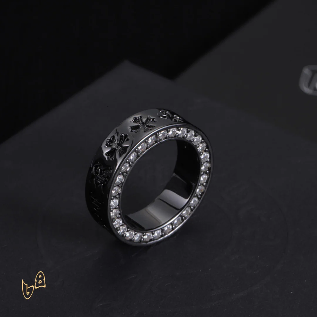 CH Silver Cross Ring - CH0089