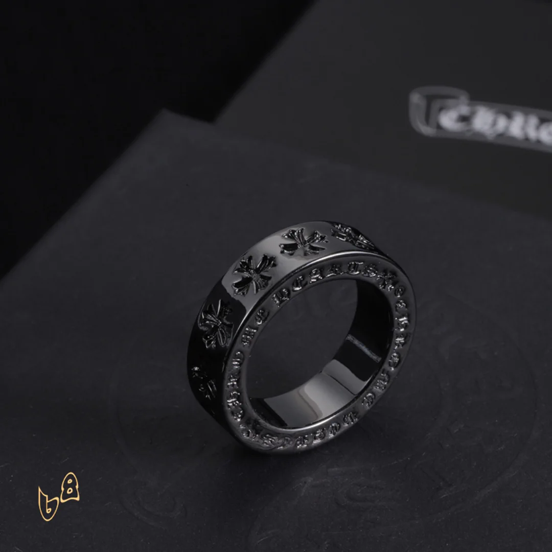 CH Silver Cross Ring - CH0089 - Image 2
