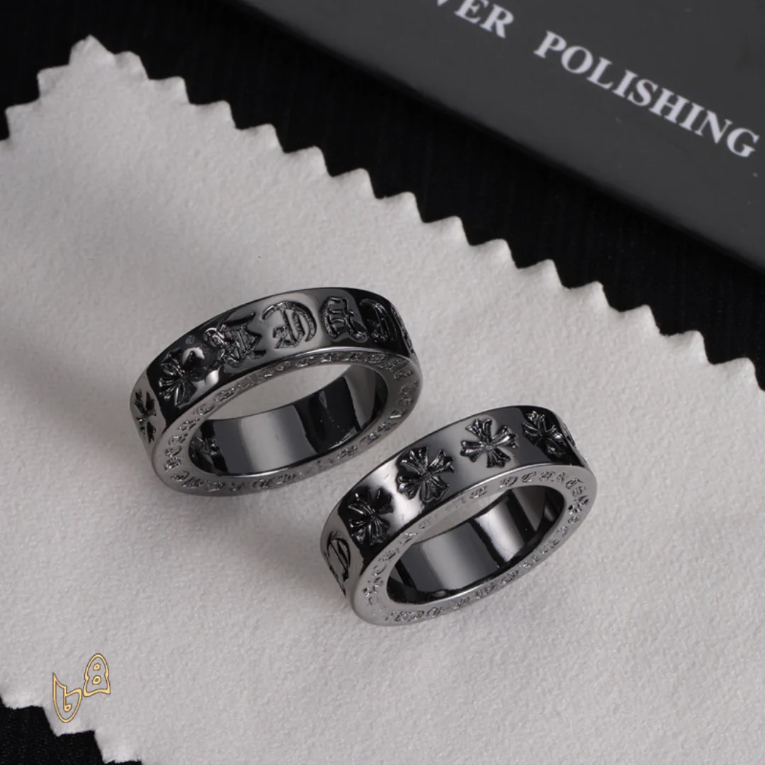 CH Silver Cross Ring - CH0089 - Image 5