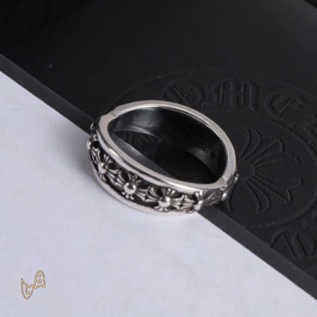 CH Cross Flower Ring - CH0100 - Image 3