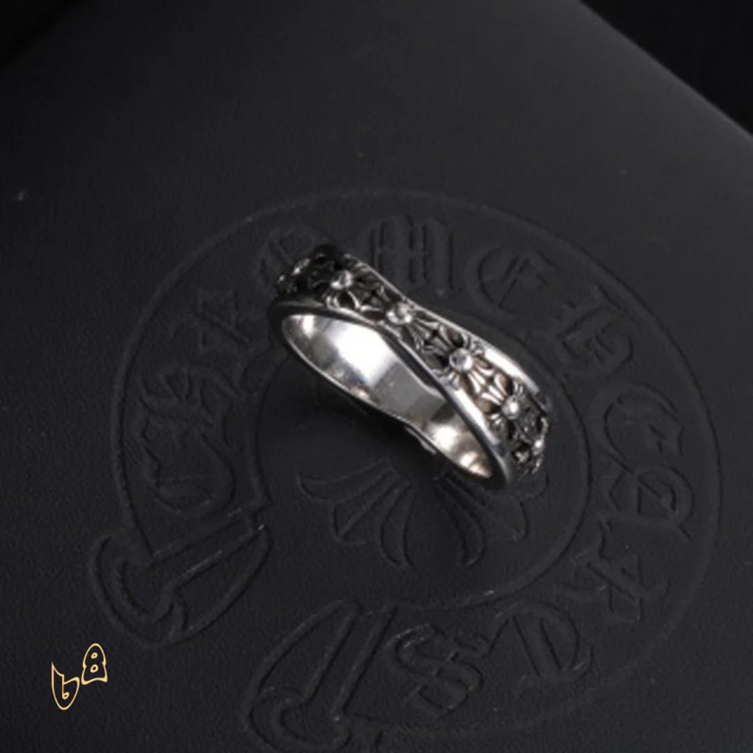 CH Cross Flower Ring - CH0100 - Image 4