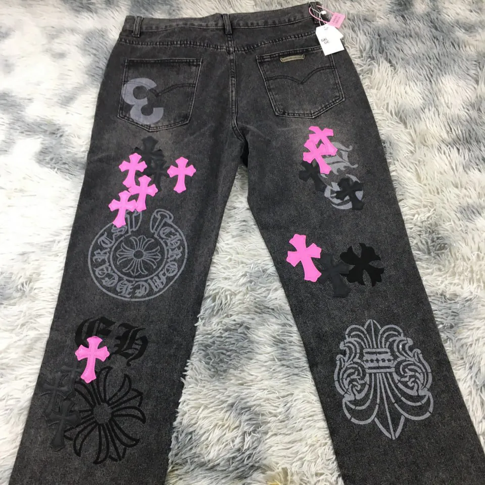 CH Cross Patch Jeans - CH0130 - Image 5
