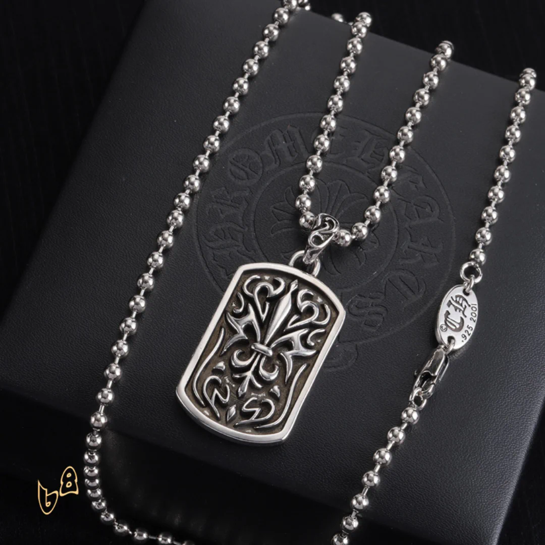CH Dog Tag Necklace - CH0035 - Image 2