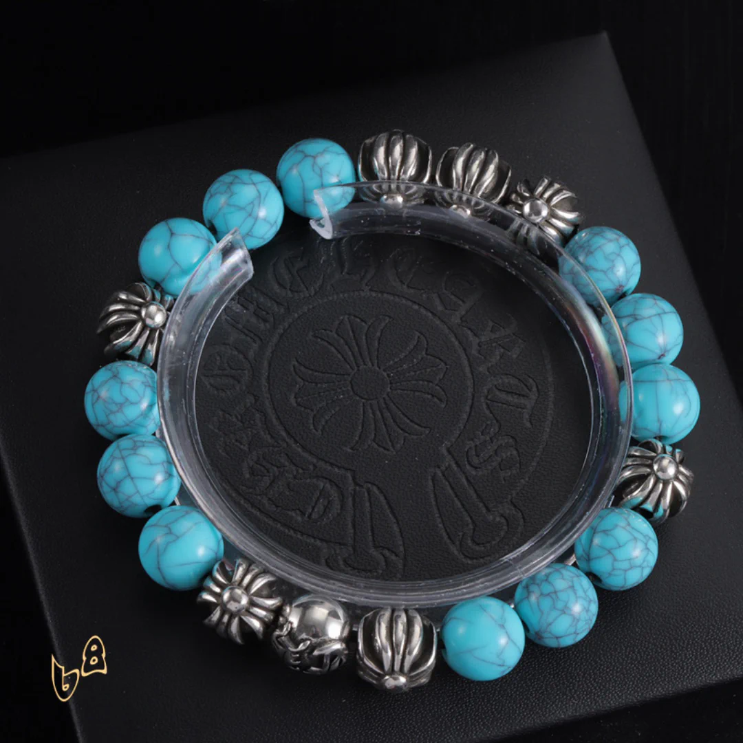 CH Cross Flower Ball Bracelet - CH0073