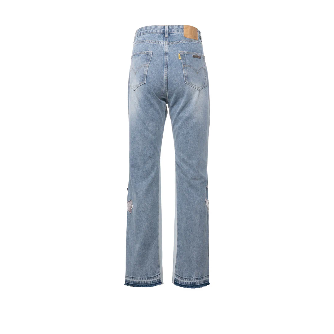 CH Cross Patch Jeans - CH0105 - Image 2