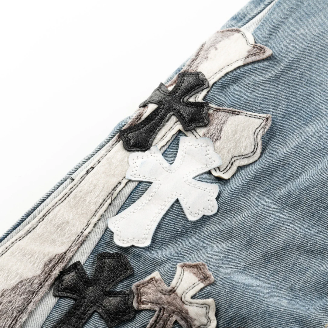 CH Cross Patch Jeans - CH0105 - Image 10