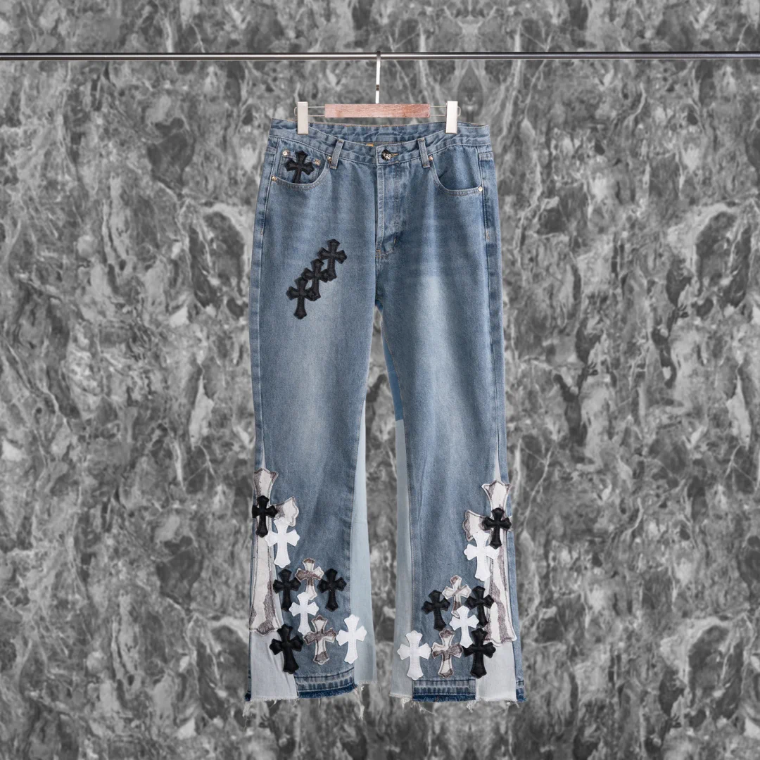 CH Cross Patch Jeans - CH0105 - Image 12