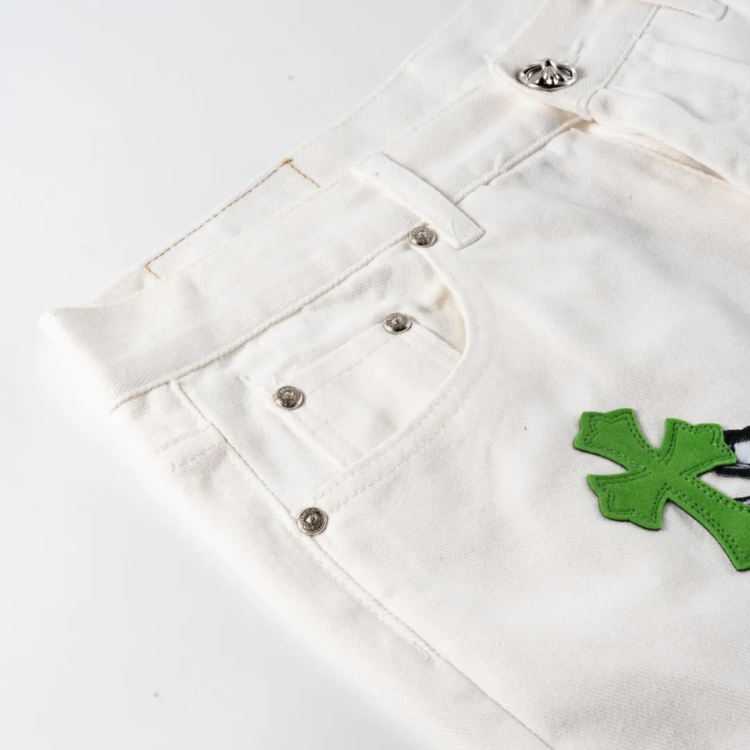 CH Cross Patch Jeans - CH0109 - Image 5