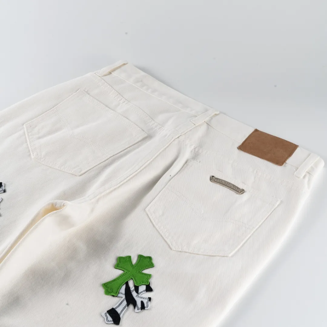 CH Cross Patch Jeans - CH0109 - Image 4