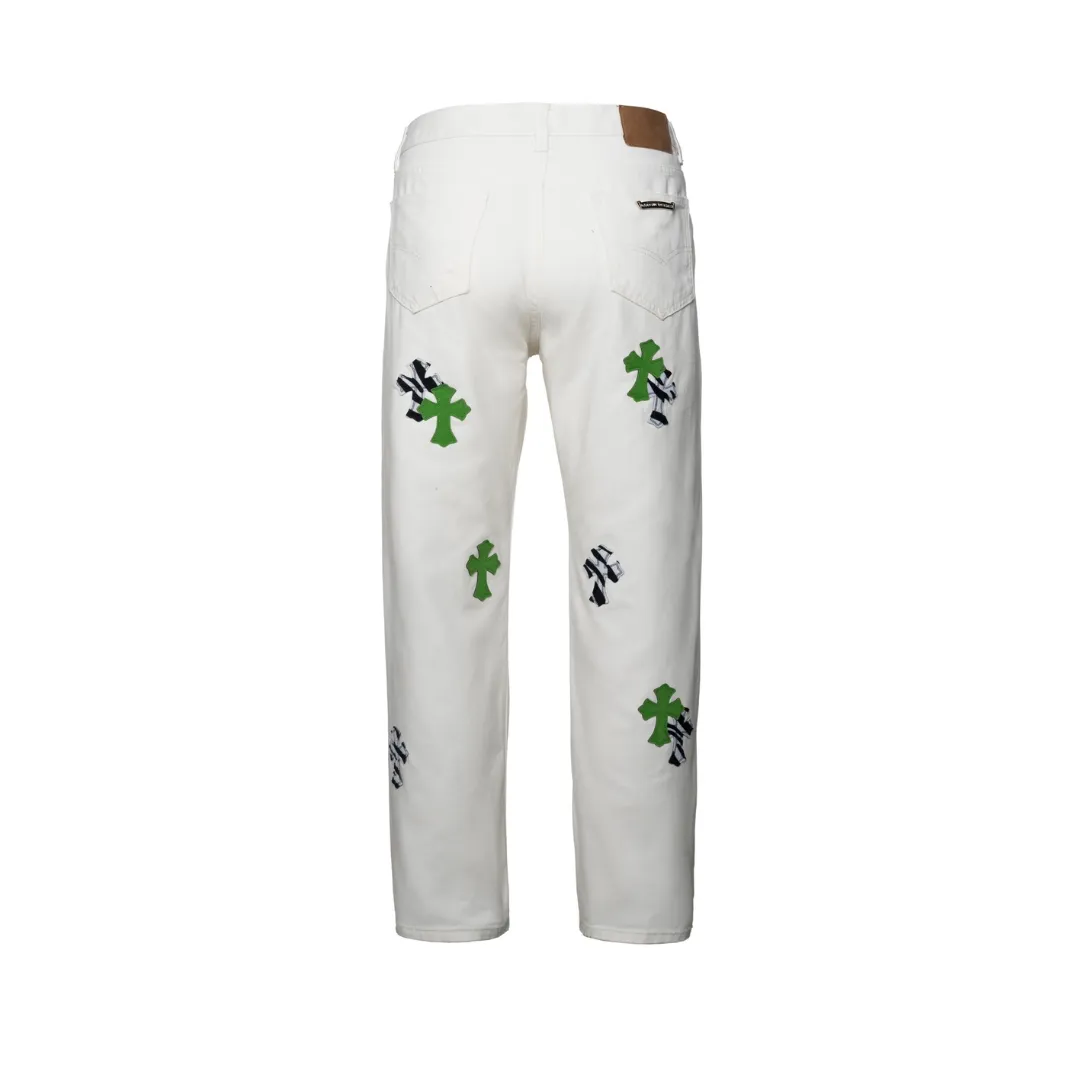 CH Cross Patch Jeans - CH0109 - Image 2
