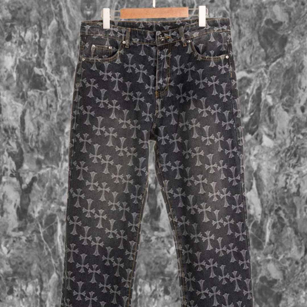 CH Cross Patch Jeans - CH0111 - Image 11