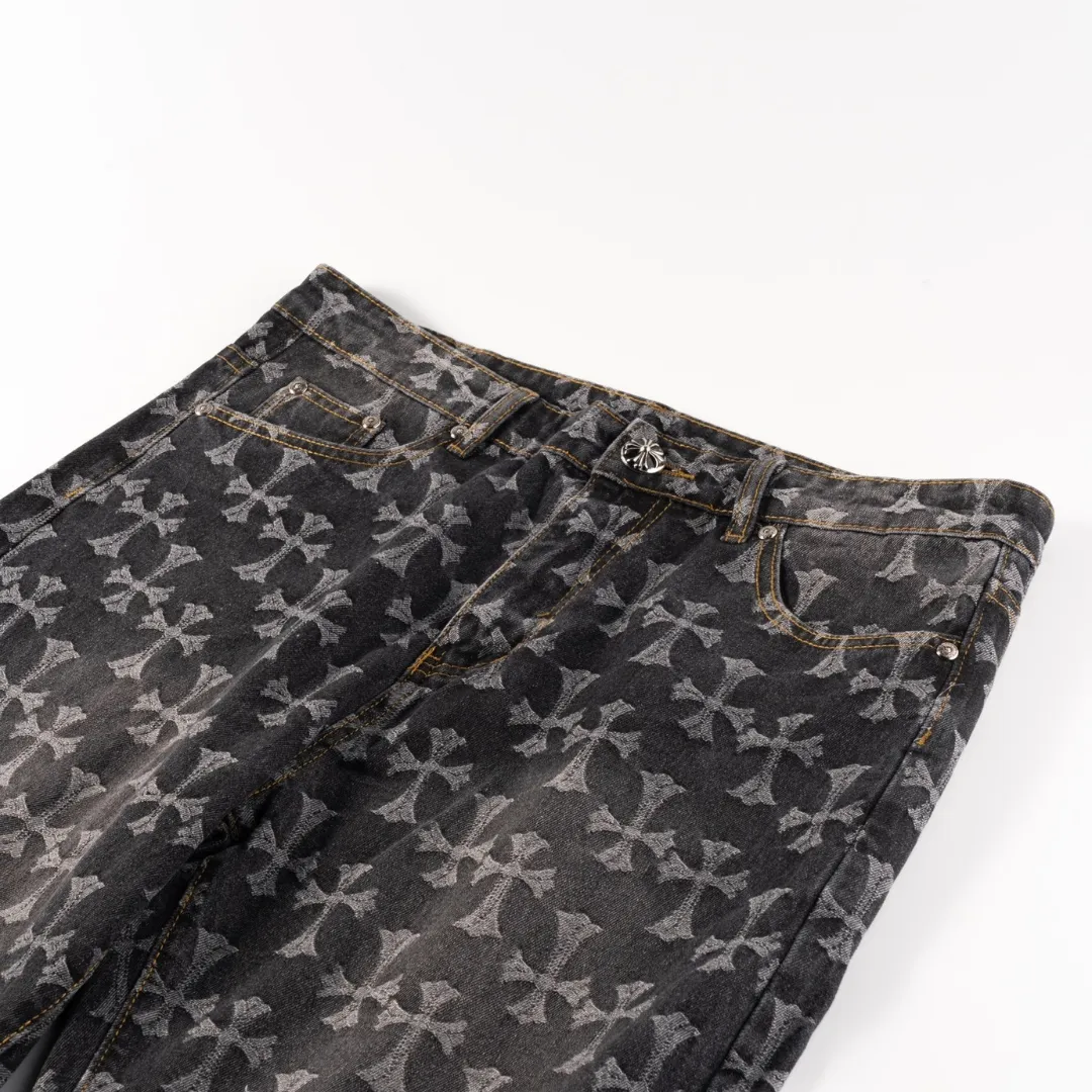 CH Cross Patch Jeans - CH0111 - Image 4