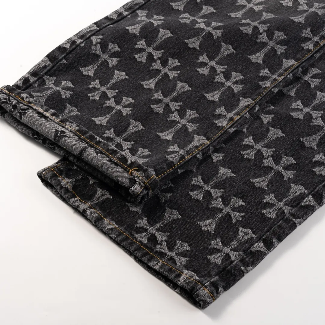 CH Cross Patch Jeans - CH0111 - Image 8