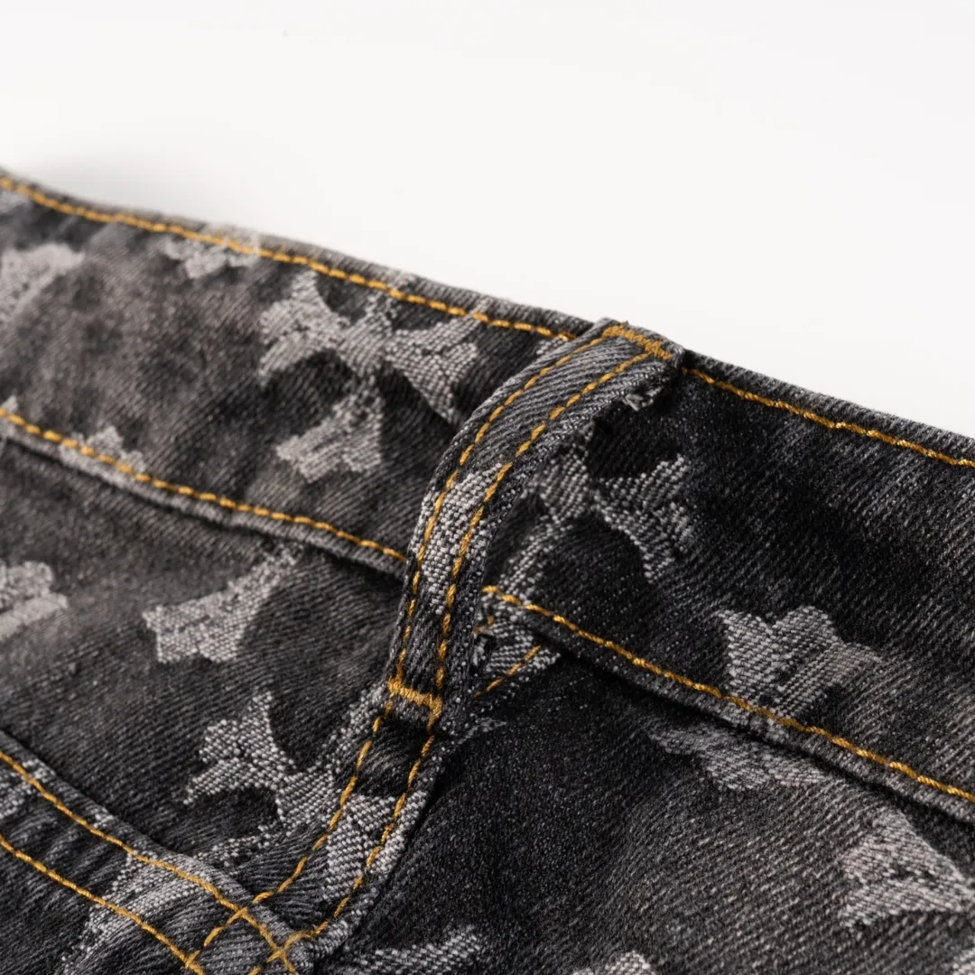 CH Cross Patch Jeans - CH0111 - Image 7