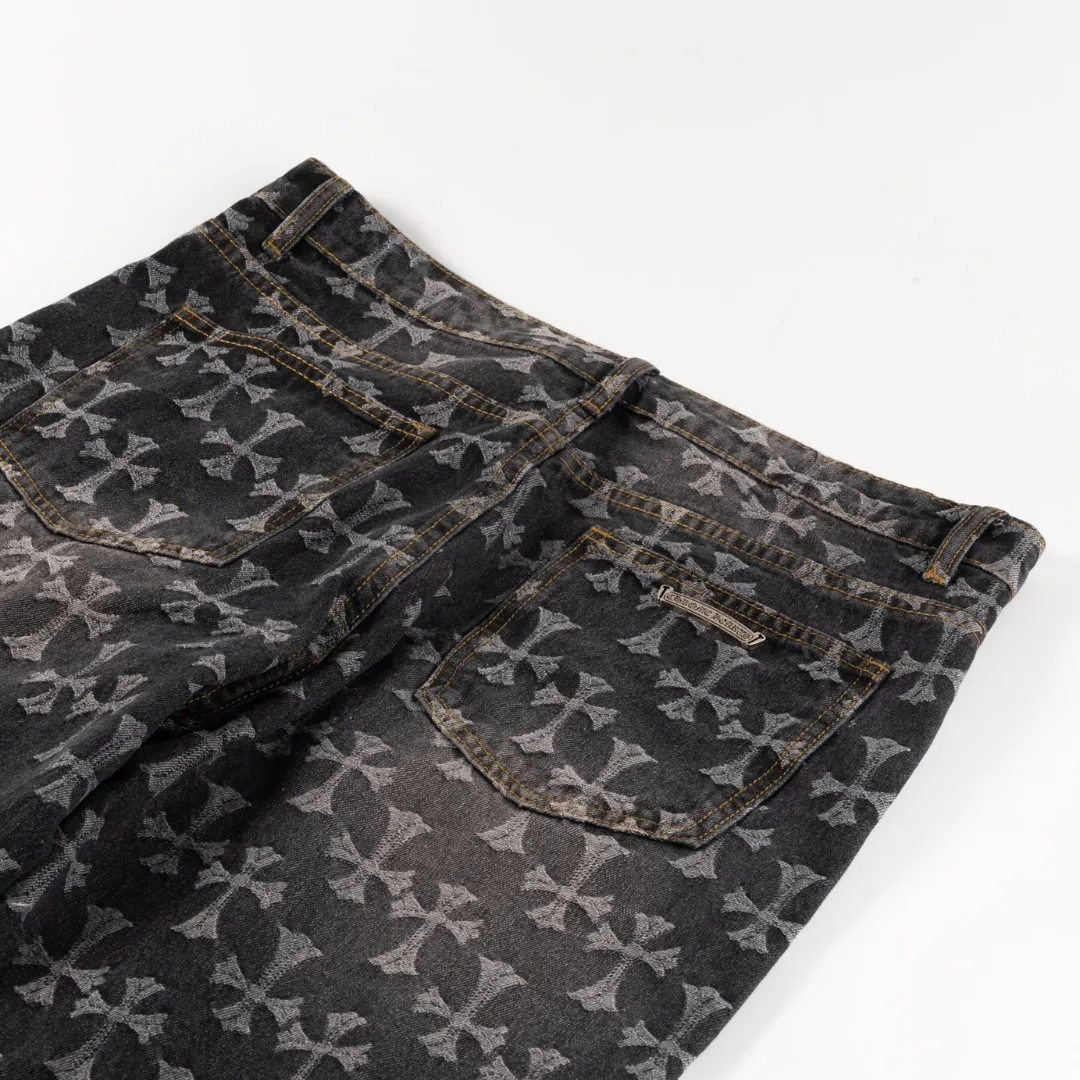 CH Cross Patch Jeans - CH0111 - Image 3