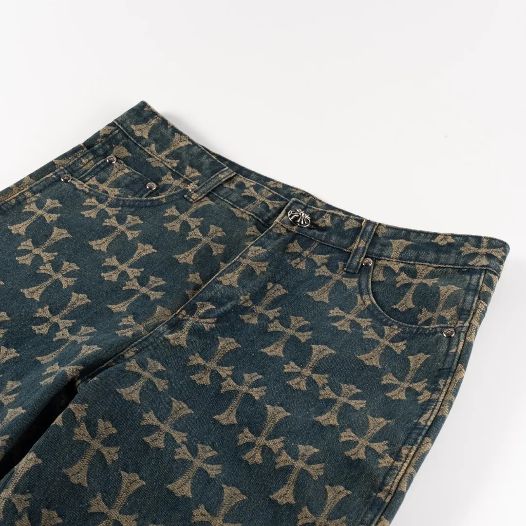 CH Cross Patch Jeans - CH0112 - Image 3