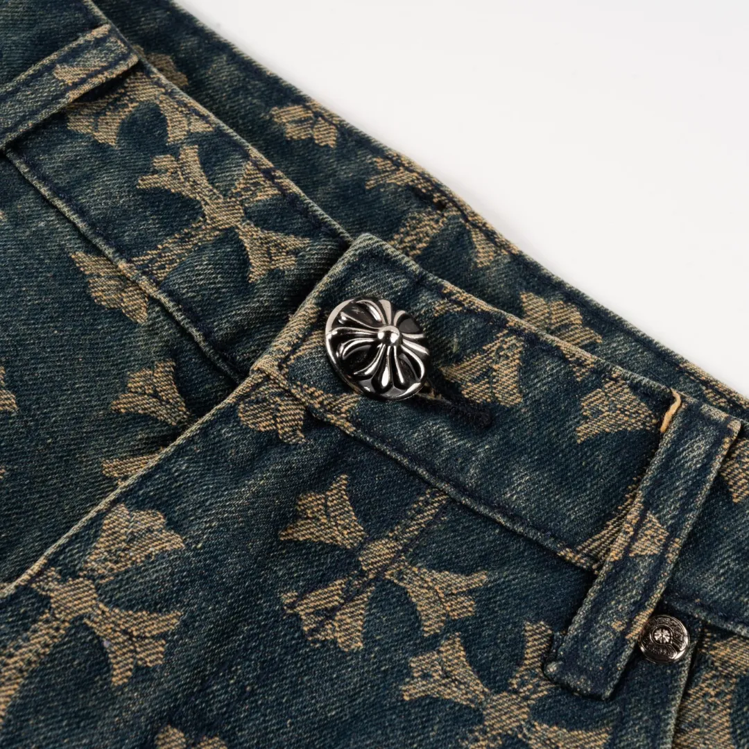 CH Cross Patch Jeans - CH0112 - Image 6