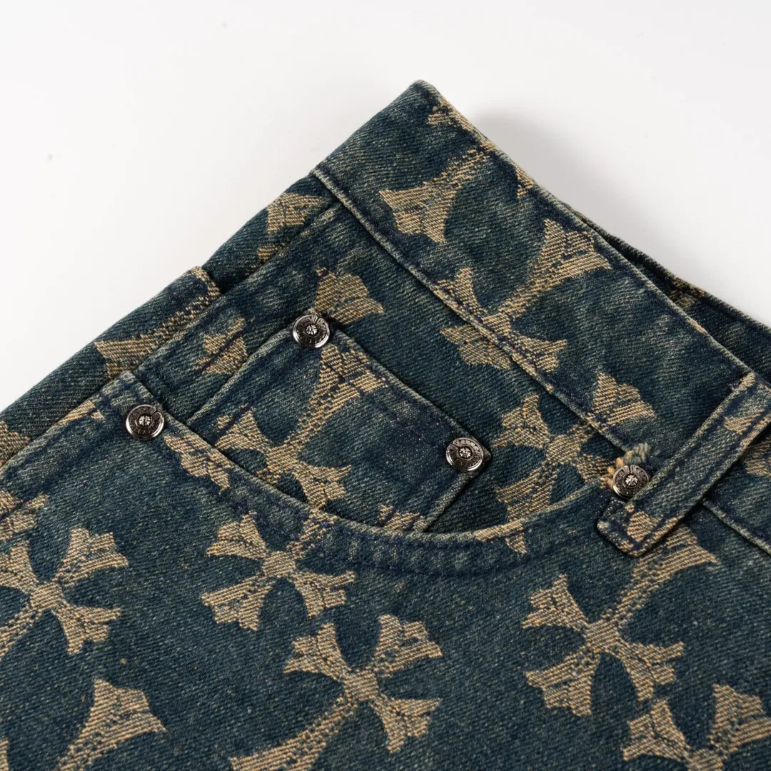 CH Cross Patch Jeans - CH0112 - Image 9