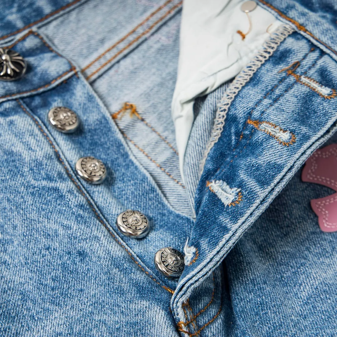 CH Cross Patch Jeans - CH0124 - Image 7