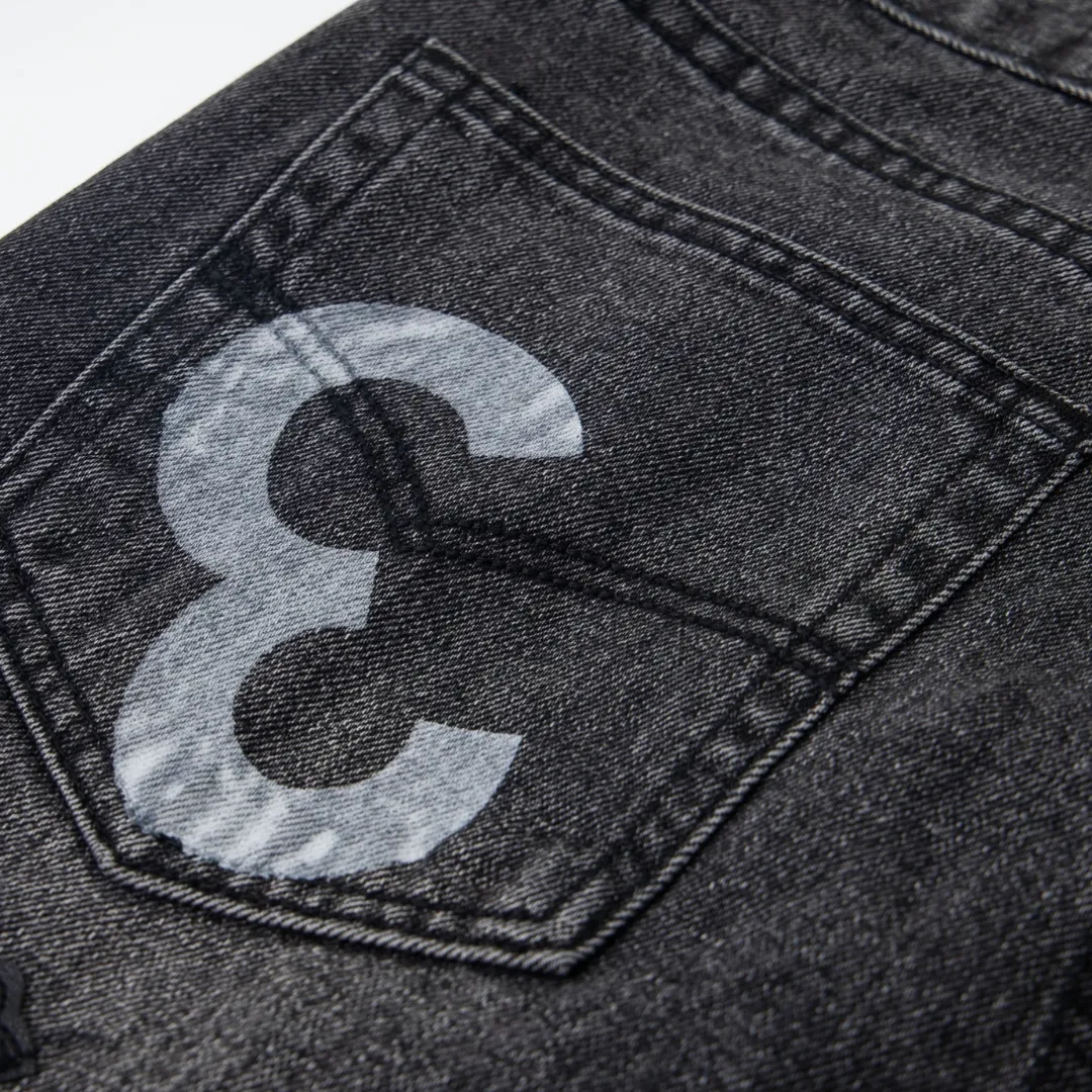 CH Cross Patch Jeans - CH0130 - Image 8